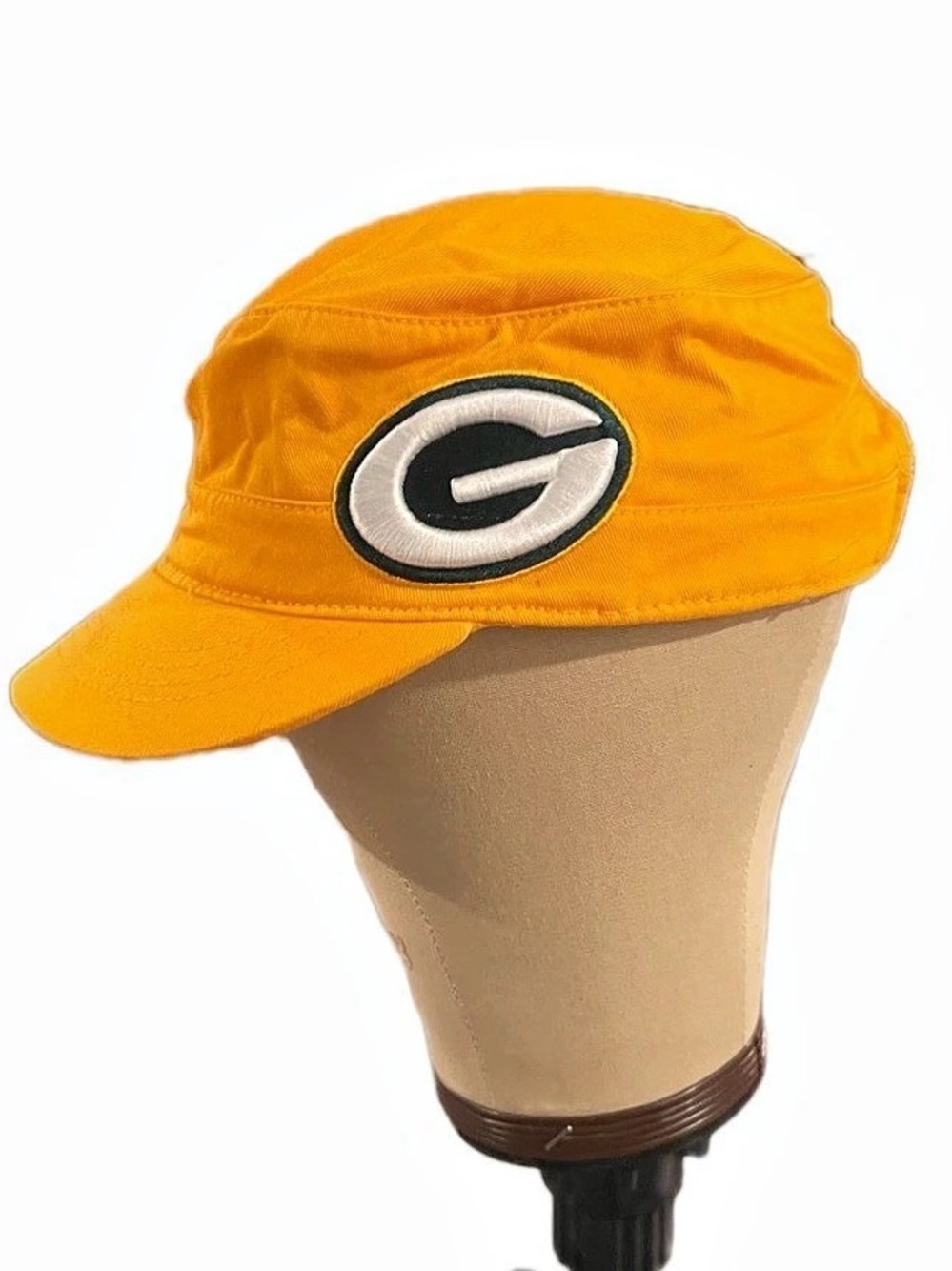 NFL Green Bay Packers VTG Y2K Team Apparel cap military style  Cadet Adjustable